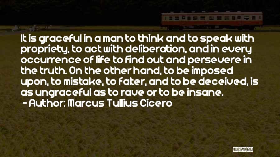 Occurrence Quotes By Marcus Tullius Cicero