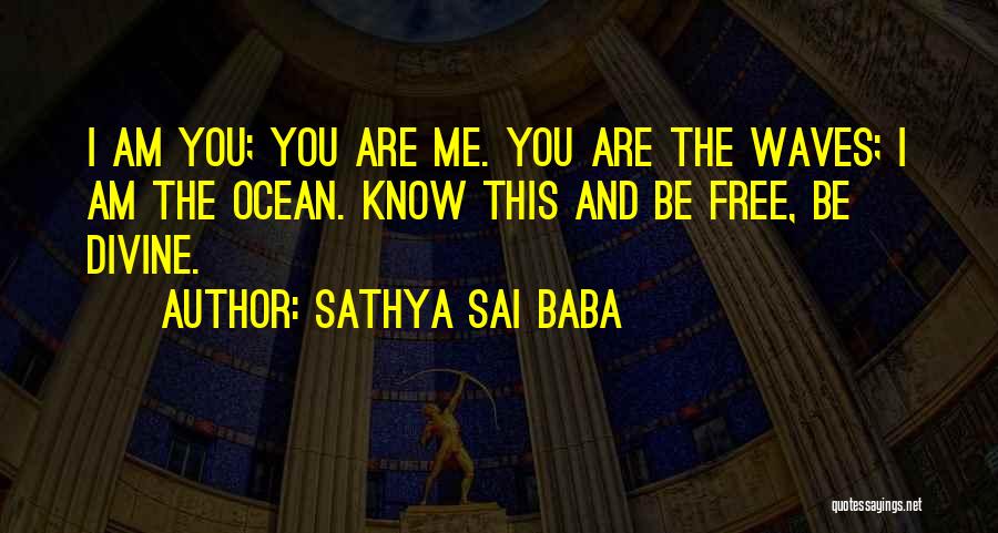 Ocean And Beach Quotes By Sathya Sai Baba