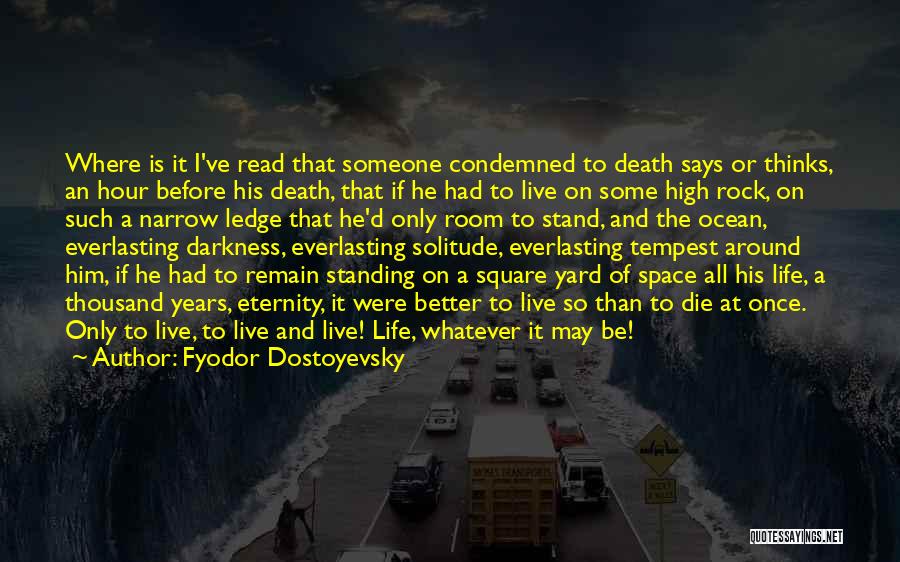 Ocean And Death Quotes By Fyodor Dostoyevsky