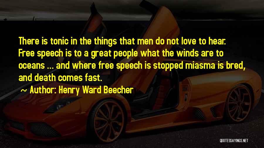 Ocean And Death Quotes By Henry Ward Beecher