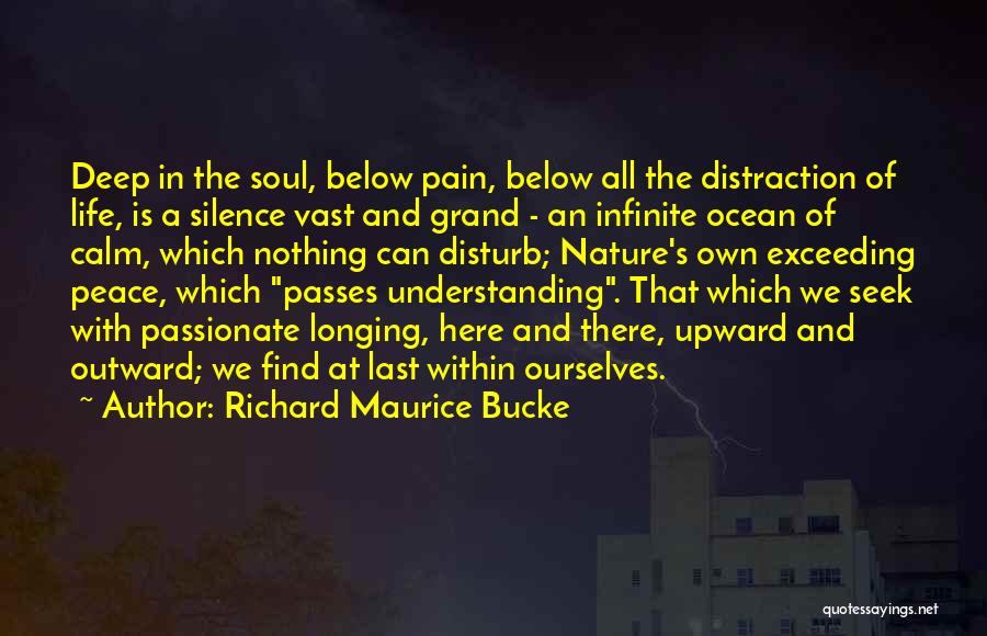 Ocean And Peace Quotes By Richard Maurice Bucke