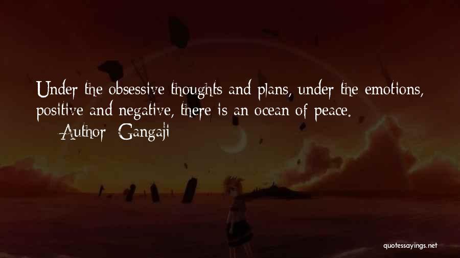 Ocean And Thoughts Quotes By Gangaji