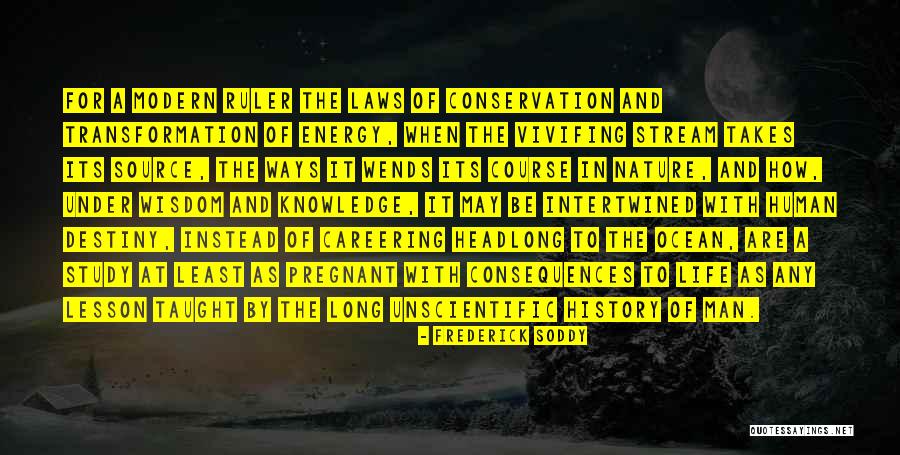 Ocean Conservation Quotes By Frederick Soddy