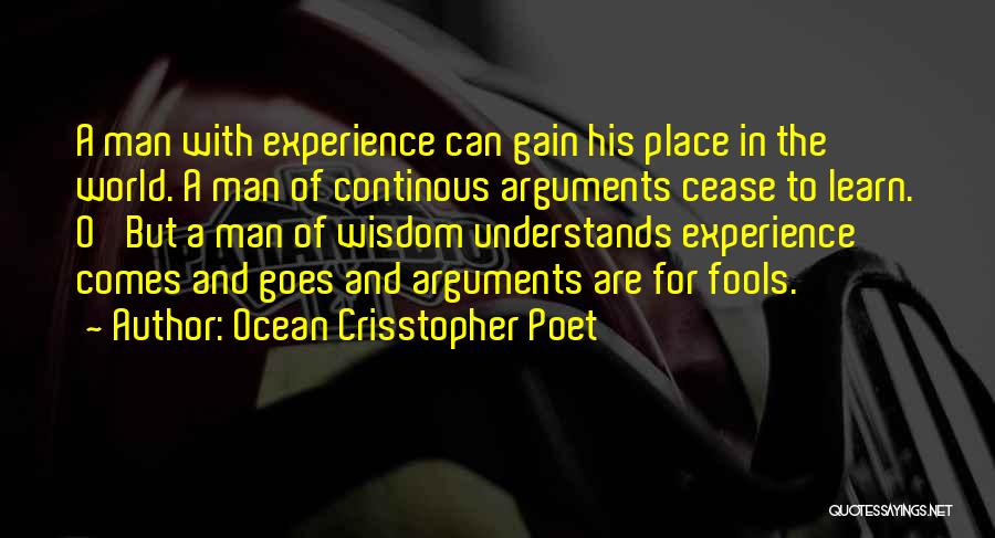 Ocean Crisstopher Poet Quotes 1514880