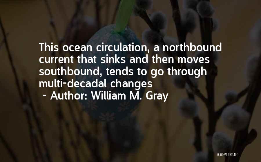 Ocean Current Quotes By William M. Gray