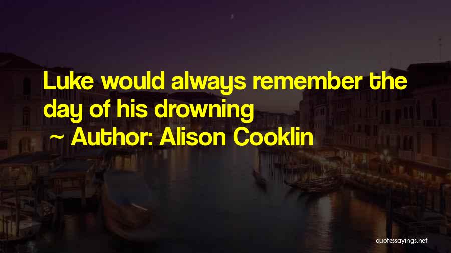 Ocean Ecology Quotes By Alison Cooklin