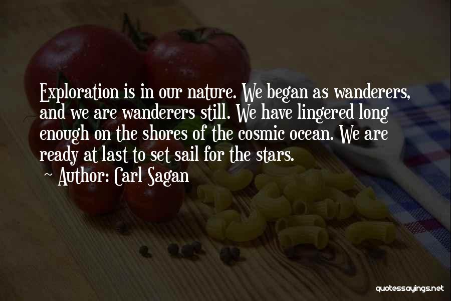 Ocean Exploration Quotes By Carl Sagan