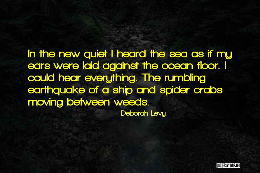 Ocean Floor Quotes By Deborah Levy