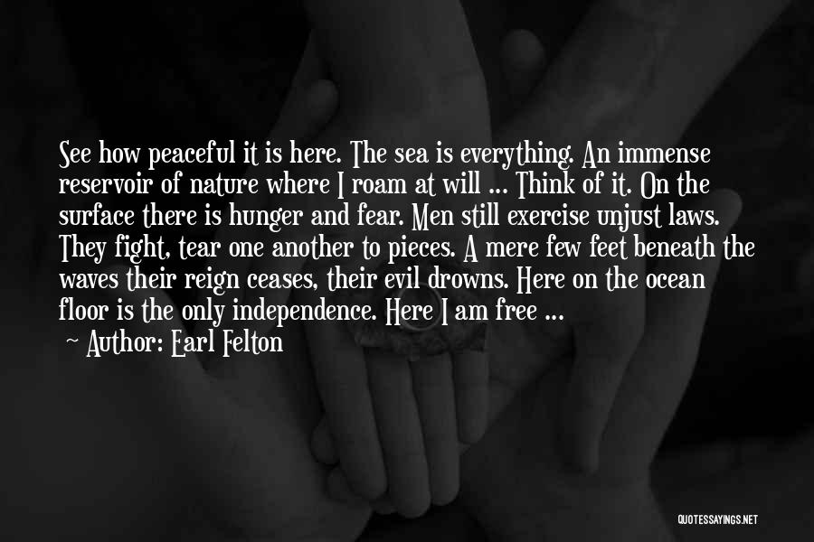 Ocean Floor Quotes By Earl Felton