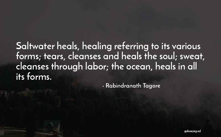 Ocean Heals Quotes By Rabindranath Tagore