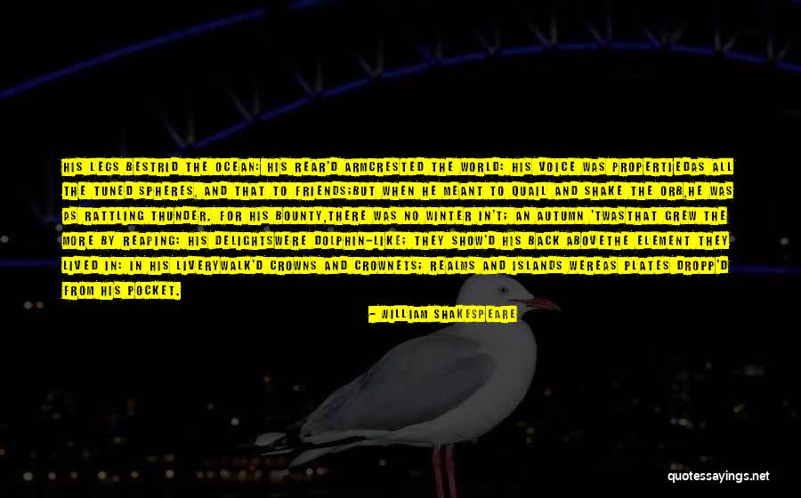 Ocean In Winter Quotes By William Shakespeare Ocean In Winter Quotes By William Shakespeare