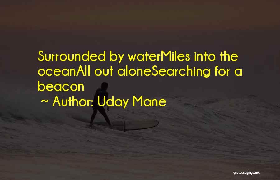 Ocean Inspirational Quotes By Uday Mane