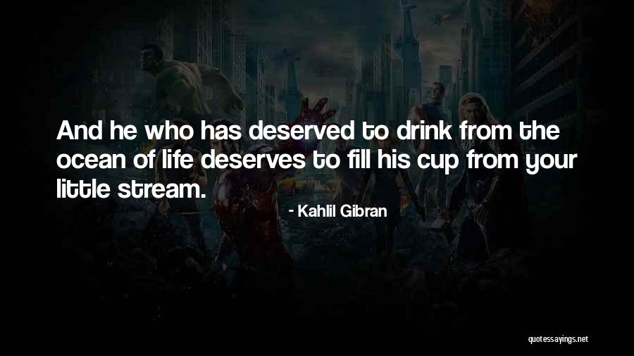 Ocean Of Life Quotes By Kahlil Gibran Ocean Of Life Quotes By Kahlil Gibran