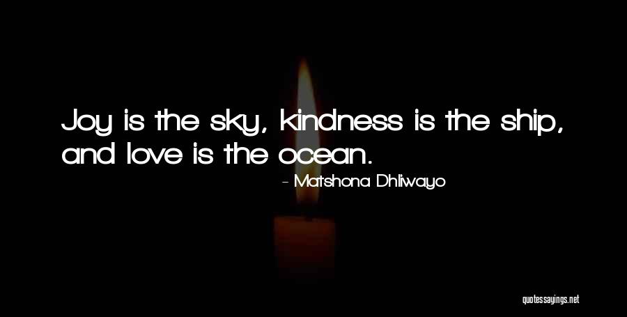 Ocean Quotes Quotes By Matshona Dhliwayo