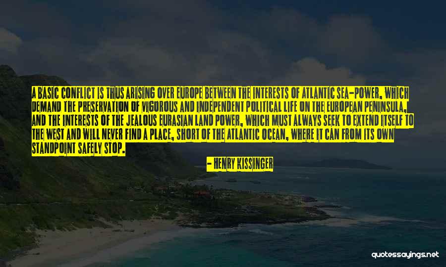 Ocean Sea Life Quotes By Henry Kissinger