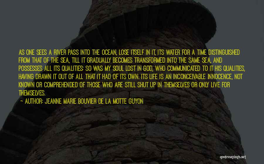 Ocean Sea Life Quotes By Jeanne Marie Bouvier De La Motte Guyon
