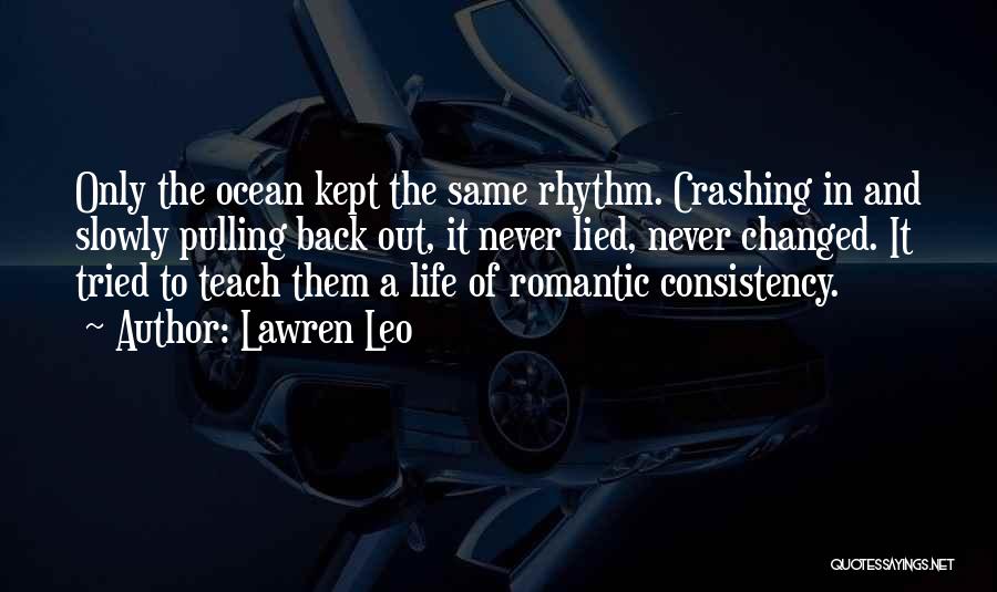 Ocean Sea Life Quotes By Lawren Leo