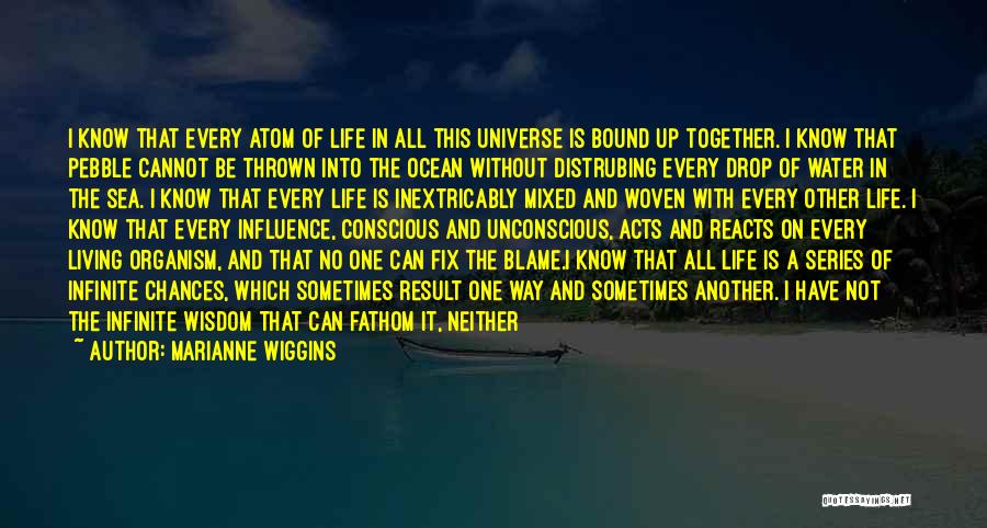 Ocean Sea Life Quotes By Marianne Wiggins