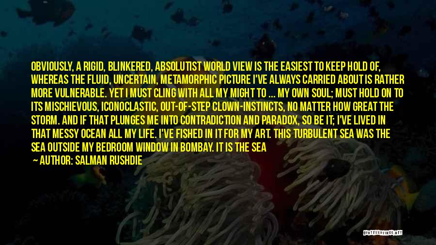 Ocean Sea Life Quotes By Salman Rushdie
