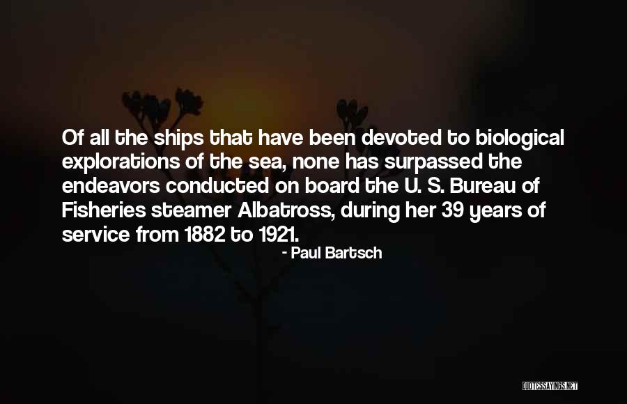 Ocean Sea Quotes By Paul Bartsch Ocean Sea Quotes By Paul Bartsch