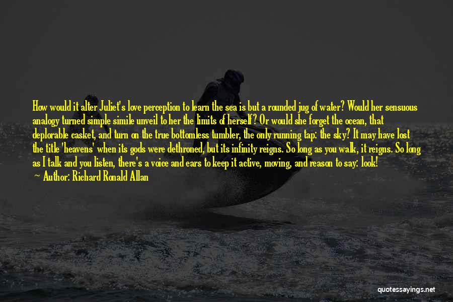 Ocean Sea Water Quotes By Richard Ronald Allan