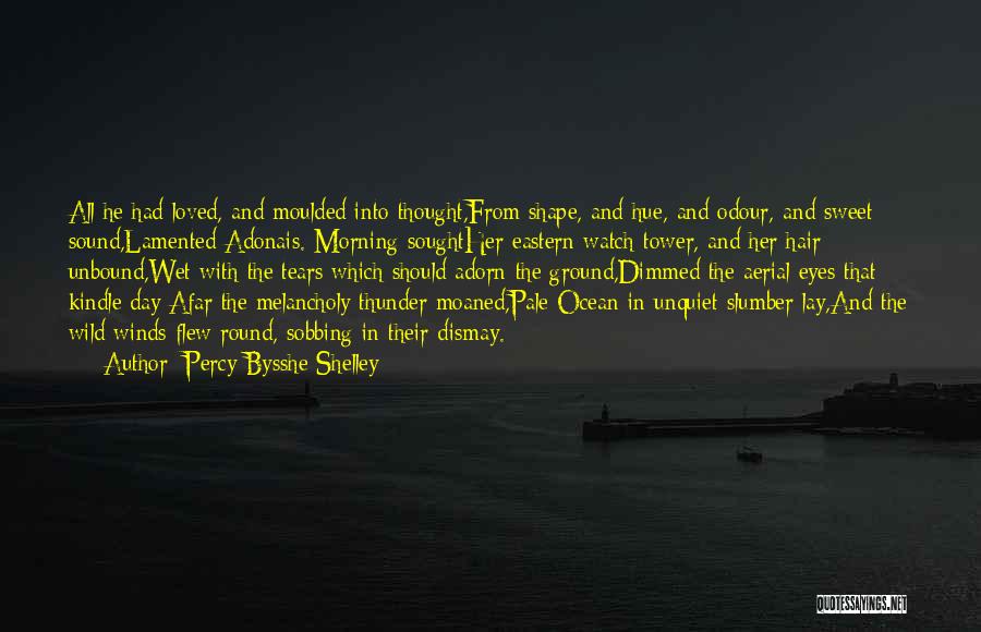 Ocean Sound Quotes By Percy Bysshe Shelley