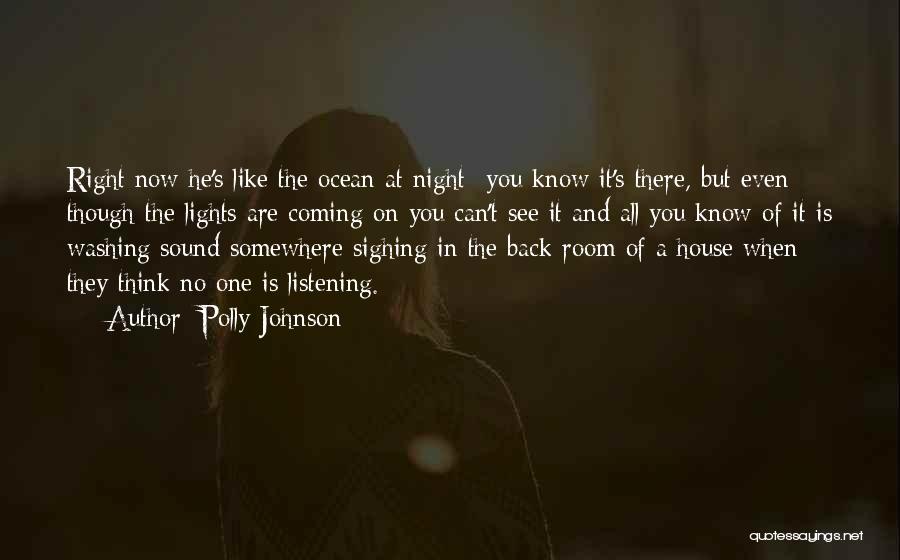 Ocean Sound Quotes By Polly Johnson