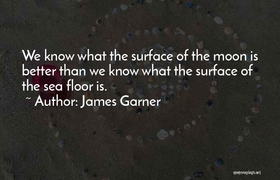Ocean Surface Quotes By James Garner