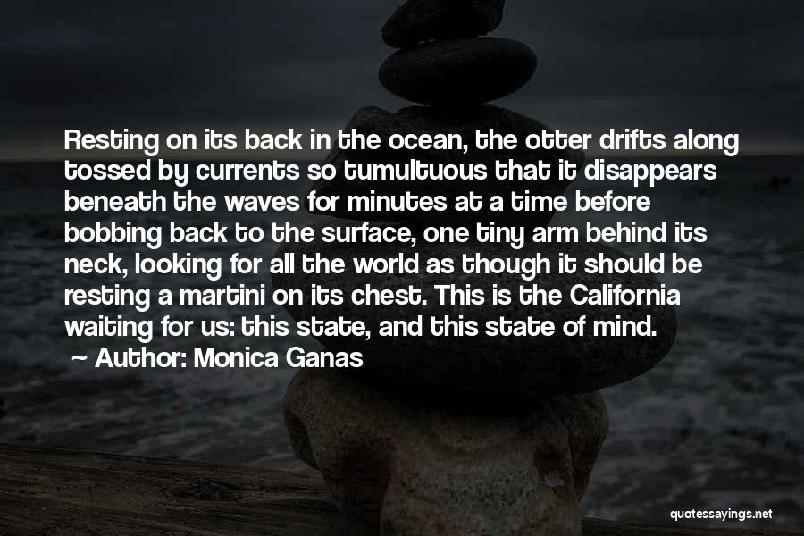 Ocean Surface Quotes By Monica Ganas