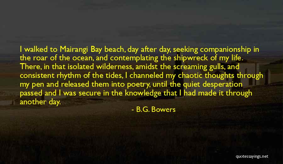 Ocean Tides Quotes By B.G. Bowers