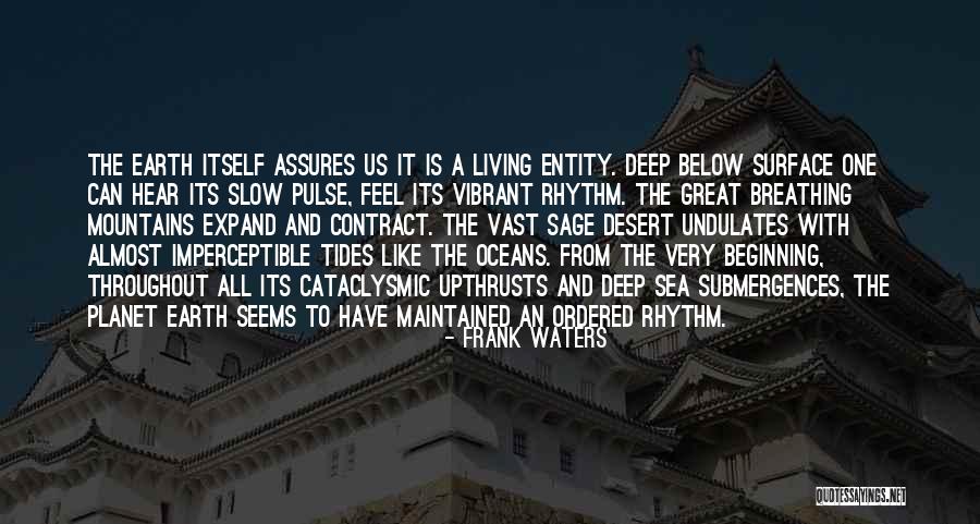 Ocean Tides Quotes By Frank Waters