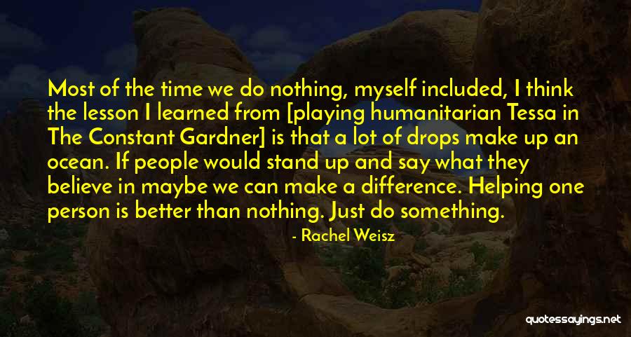 Ocean Time Quotes By Rachel Weisz Ocean Time Quotes By Rachel Weisz