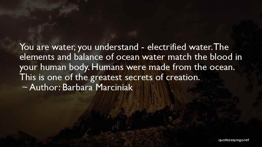 Ocean Water Quotes By Barbara Marciniak
