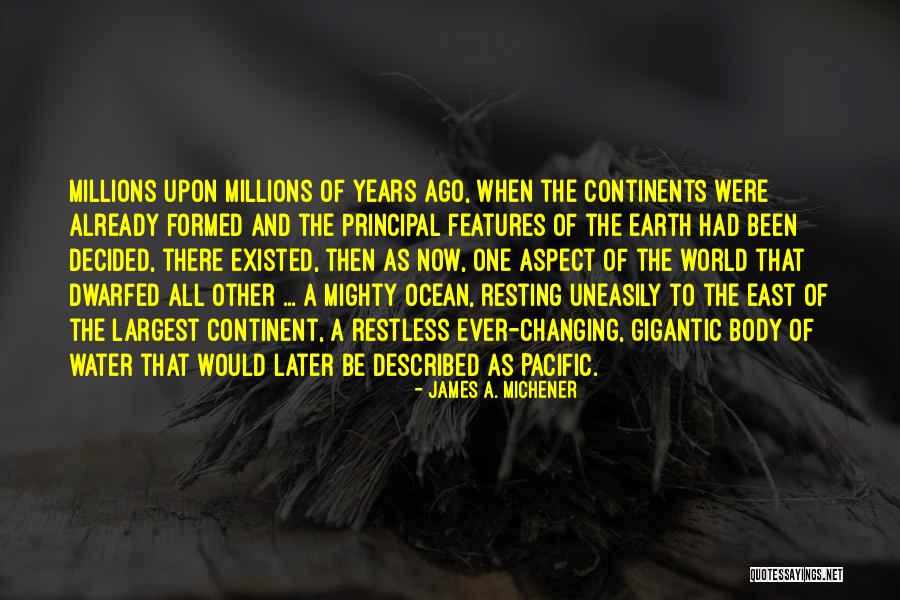 Ocean Water Quotes By James A. Michener Ocean Water Quotes By James A. Michener