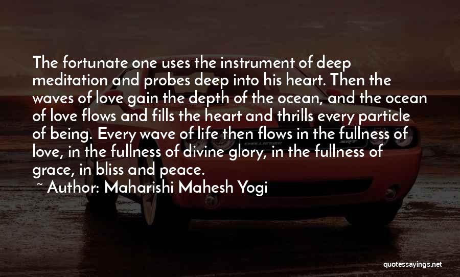 Ocean Waves And Life Quotes By Maharishi Mahesh Yogi