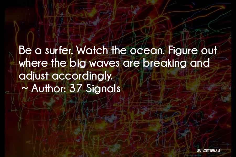 Ocean Waves Quotes By 37 Signals