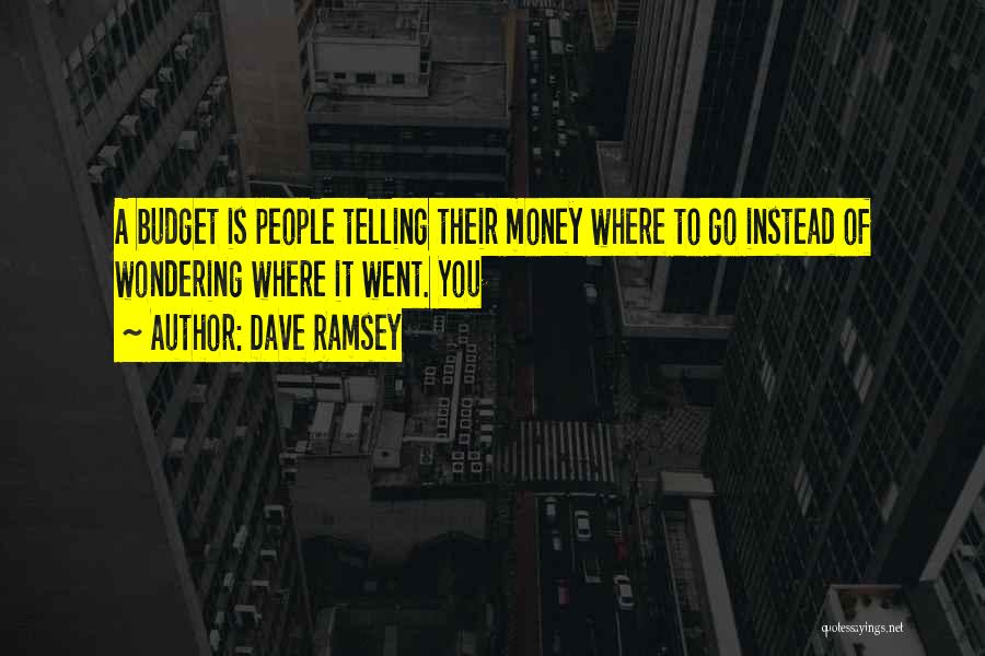 Oceann Quotes By Dave Ramsey