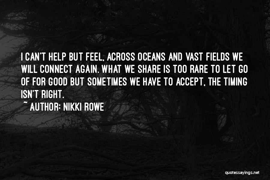 Oceans And Love Quotes By Nikki Rowe