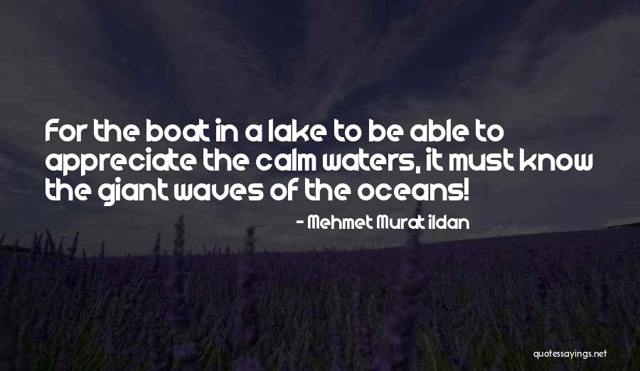 Oceans And Waves Quotes By Mehmet Murat Ildan