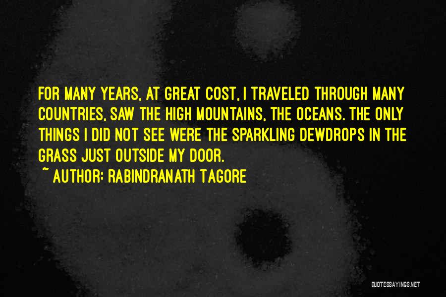Oceans Quotes By Rabindranath Tagore
