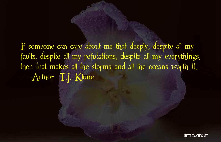 Oceans Quotes By T.J. Klune