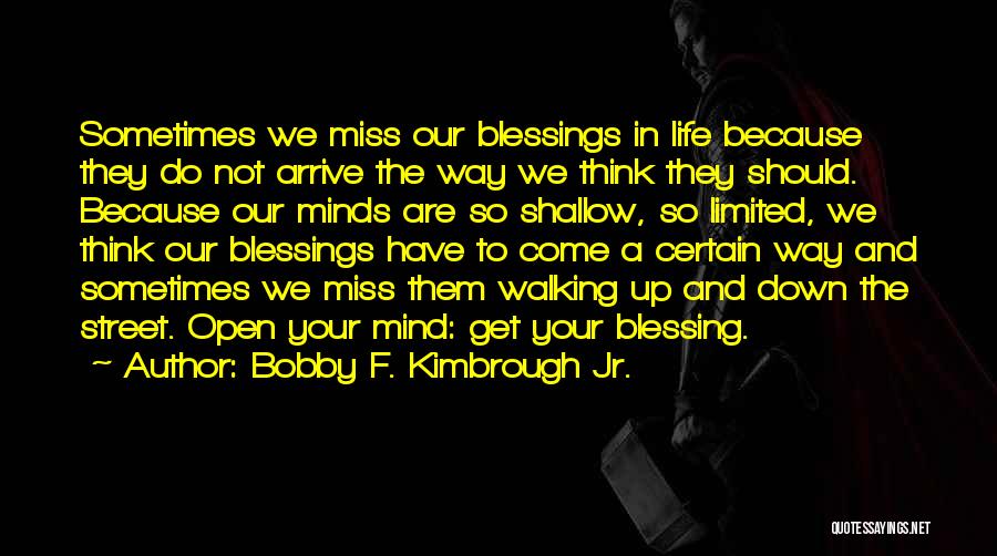 Oceanss Quotes By Bobby F. Kimbrough Jr.