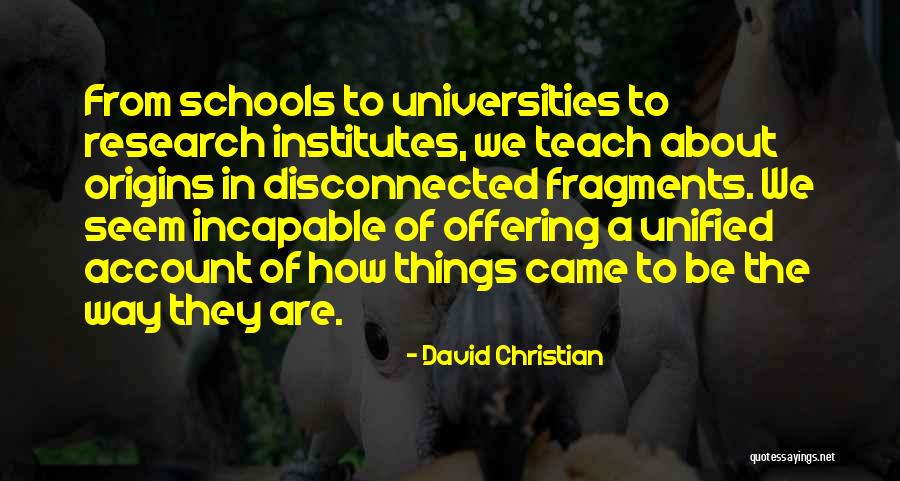 Ocharan 444 Quotes By David Christian Ocharan 444 Quotes By David Christian