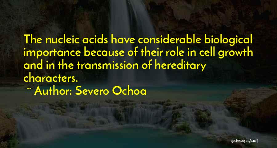 Ochoa Quotes By Severo Ochoa