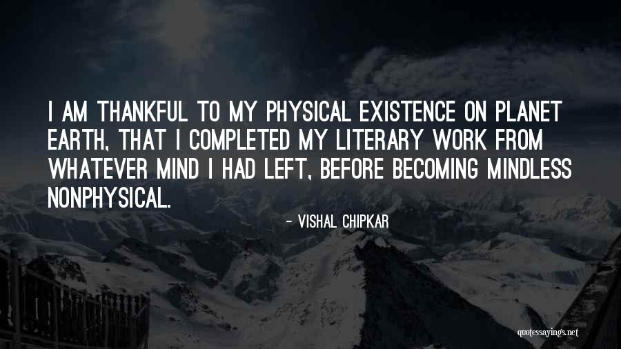 Ocksa Quotes By Vishal Chipkar