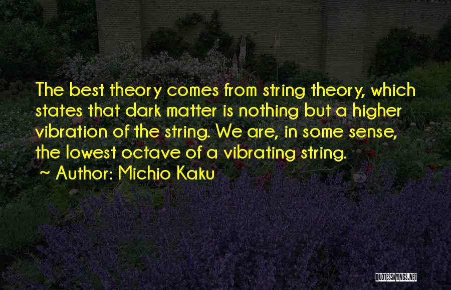 Octave String Quotes By Michio Kaku