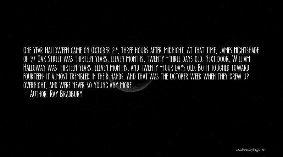 October And Halloween Quotes By Ray Bradbury