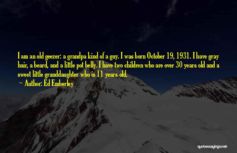 October Born Quotes By Ed Emberley