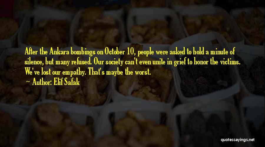 October's Quotes By Elif Safak