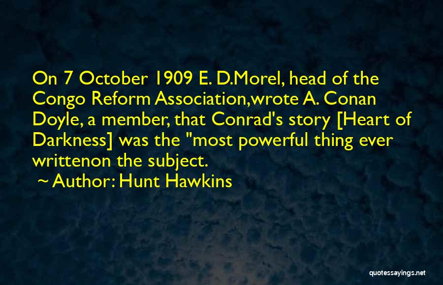 October's Quotes By Hunt Hawkins